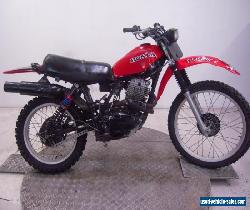 1980 Honda XR500 Enduro Unregistered US Import Barn Find Classic Restoration for Sale