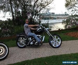 Harley Davidson Softail Chopper with Garret T2 Turbo $40 000 of receipts inc