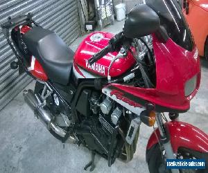 2001 YAMAHA  Fazer FZS 600 No Reserve 