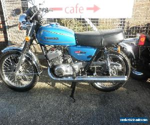 1978 SUZUKI GT 250 BLUE METALLIC