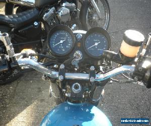 1978 SUZUKI GT 250 BLUE METALLIC