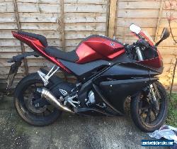 Yamaha year 2014 model YZF-R 125 red with black for Sale