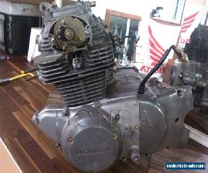 HONDA CD175 Motorcycle, Job Lot, Project, Restoration or Cafe Racer Engine Frame
