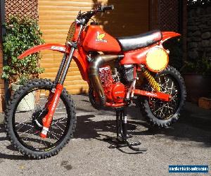 Honda CR250cc Red Rocket 1980 