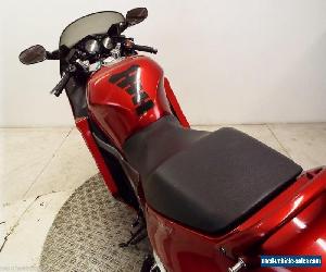 HONDA BLACKBIRD 2001 MET RED-PART EXCHANGE TO CLEAR-NO RESERVECLEAN