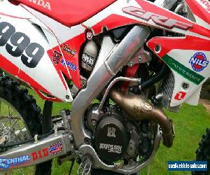 2012 Honda CRF450 FI Motocross Bike 