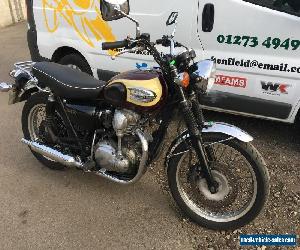 Kawasaki W650, not Triumph