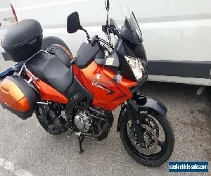 2012 12 SUZUKI DL650 GT ABS V STROM, GRAND TOURING MODEL, FULL LUGGAGE