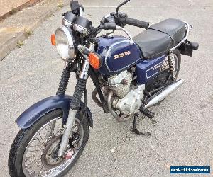 honda cd250u rare motorbike project