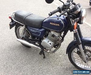 honda cd250u rare motorbike project