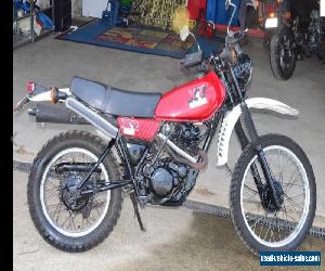 Yamaha XT 250 with RWC 1980 matching numbers Aus delivery. Early series 1