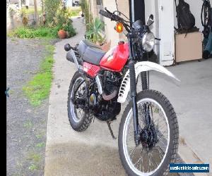 Yamaha XT 250 with RWC 1980 matching numbers Aus delivery. Early series 1