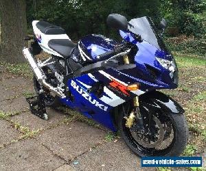 2004 SUZUKI GSXR 600 K4 blue 1443 miles showroom condition