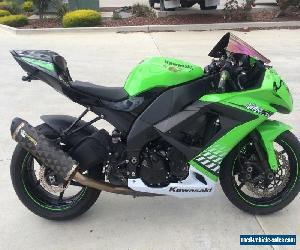 KAWASAKI ZX10 ZX10R 06/2010 MODEL 19096KMS PROJECT ROAD TRACK RACE MAKE AN OFFER