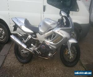 1998 HONDA VTR1000 FIRESTORM, SILVER, V-TWIN,LONG MOT,LOOKS & SOUNDS GREAT VALUE