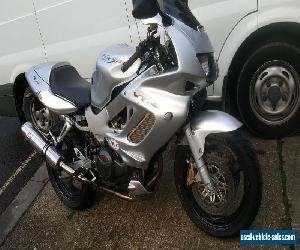 1998 HONDA VTR1000 FIRESTORM, SILVER, V-TWIN,LONG MOT,LOOKS & SOUNDS GREAT VALUE