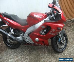 2000 YAMAHA YZF 600 R RED for Sale