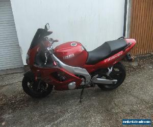 2000 YAMAHA YZF 600 R RED