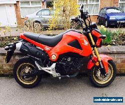 Honda MSX 125 Grom - Red 2014 - 5000 Miles - FSH for Sale