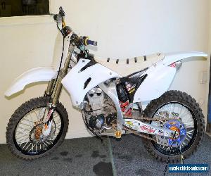 YAMAHA YZF450F 2008 MOTORBIKE WHITE 450cc DIRT BIKE #239254