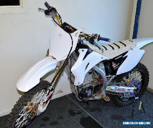 YAMAHA YZF450F 2008 MOTORBIKE WHITE 450cc DIRT BIKE #239254