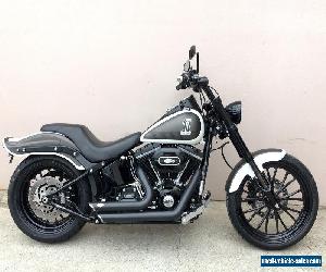 2015 Harley Davidson Blacked Out Softail with Inverted Front End, Custom Wheels 