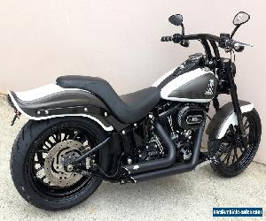2015 Harley Davidson Blacked Out Softail with Inverted Front End, Custom Wheels 
