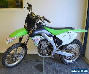 KAWASAKI KX450F 2006 450cc GREEN DIRT BIKE #244405