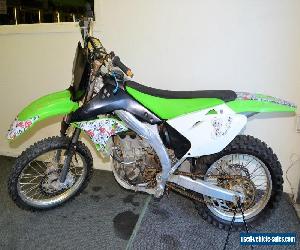 KAWASAKI KX450F 2006 450cc GREEN DIRT BIKE #244405