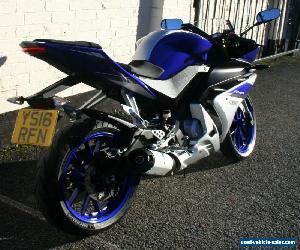 YAMAHA YZF-R 125 ABS RACE BLUE 2016 16 REG MINT ONE OWNER ONLY 453 MILES!