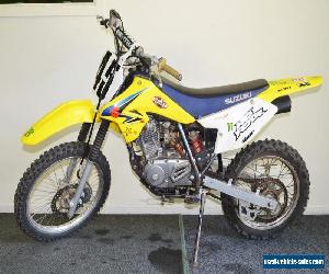 SUZUKI DR-Z125L 2007 125CC TRAIL BIKE MOTORBIKE YELLOW/BLUE #240726