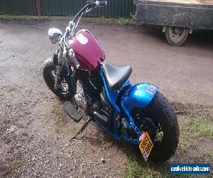 YAMAHA XV 1100 BOBBER WITH A HARLEY FATBOY TANK