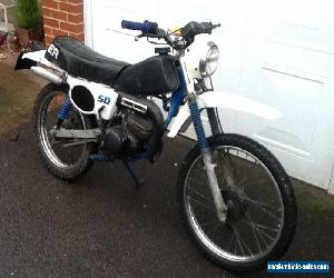 RARE 1980'S SUZUKI TS 50 ER BARN FIND FIELD BIKE OFF ROAD RESTORE NOT FS1E AP DT