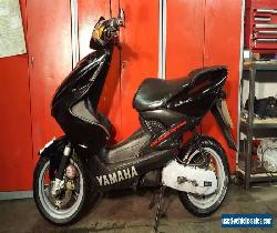 2002 YAMAHA YQ 50L AEROX BLACK, Spares or repairs, learner legal scooter for Sale