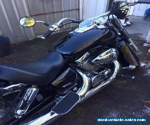 Honda Shadow 750VT with accessories and sissy bar