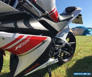 2008 YAMAHA YZF R125 WHITE