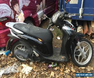 Honda SH Mode 125 Damaged Salvage Repairable for Sale