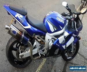 2003 03 YAMAHA R6 YZF-R6, 10k MILES ONLY, BLUE, NEW MOT, FULL HISTORY, NEW TYRES