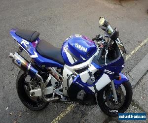 2003 03 YAMAHA R6 YZF-R6, 10k MILES ONLY, BLUE, NEW MOT, FULL HISTORY, NEW TYRES