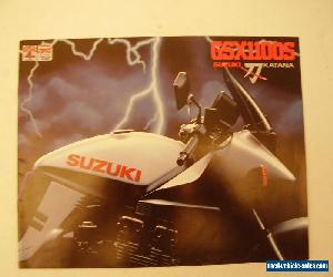 Suzuki GSX1100S Katana Sales Brochure