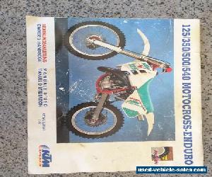 1993 KTM MX Motorbike