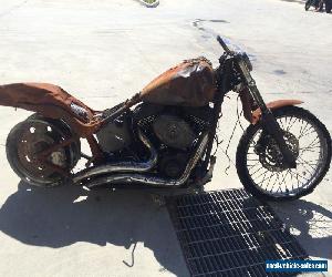 HARLEY DAVIDSON SOFTAIL FIRE DAMAGED PROJECT MAKE AN OFFER  