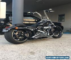 2015 Harley breakout with 120r screaming eagle motor soft tail drag bike  for Sale