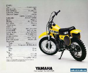 1980 Yamaha YZ