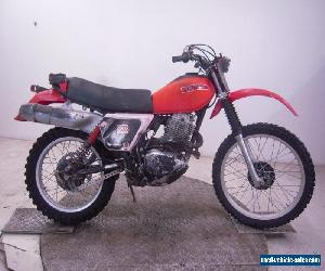 1979 Honda XR500 Enduro Unregistered US Import Barn Find Classic Restoration 