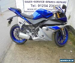 YAMAHA YZF R125 ABS 65 PLATE IN RACE BLUE for Sale