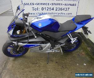 YAMAHA YZF R125 ABS 65 PLATE IN RACE BLUE