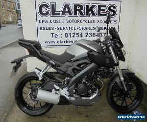 YAMAHA MT 125 ABS MATT GREY 65 PLATE LOOK ONLY 500 MILES FROM NEW for Sale