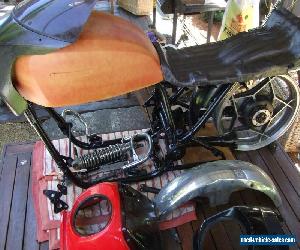 Suzuki GS850G Spare Parts- Frame Tank  and rare collector accessories