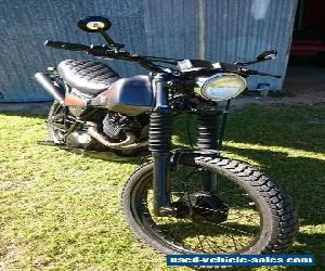 YAmaha XT550 Scrambler 1982 - last of the kickstart thumpers ....